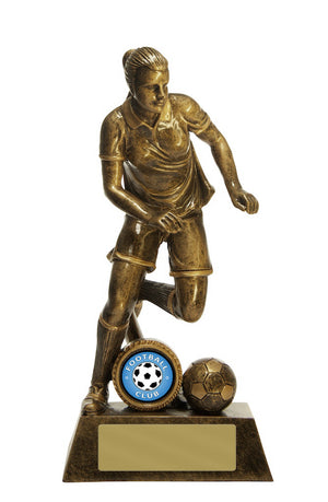 Striker -Football Female trophy - eagle rise sports