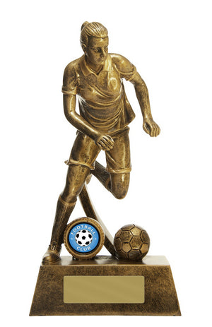 Striker -Football Female trophy - eagle rise sports