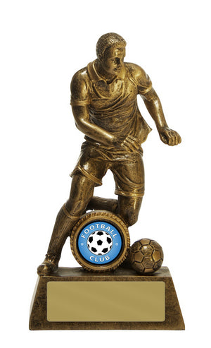 Striker -Football Male trophy - eagle rise sports