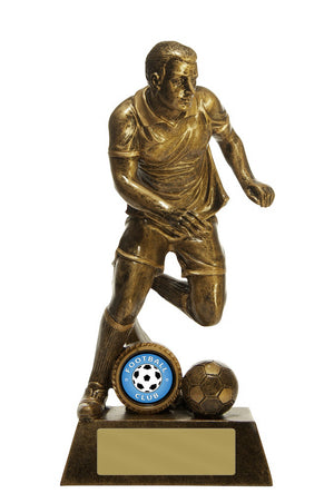 Striker -Football Male trophy - eagle rise sports