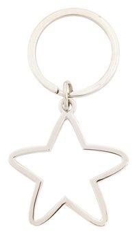 Abstract Star Keychain