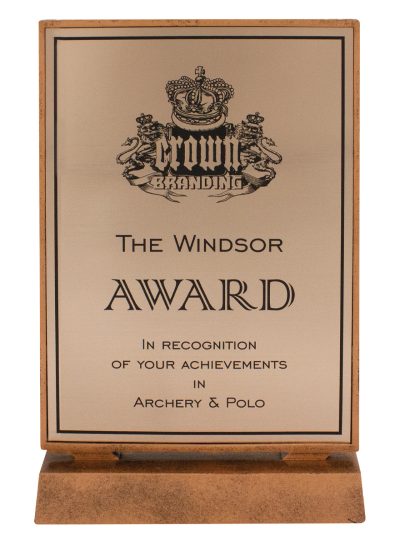 Billboard Xtra Plaque Bronze