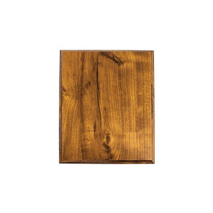 Budget Plaque - Light Walnut