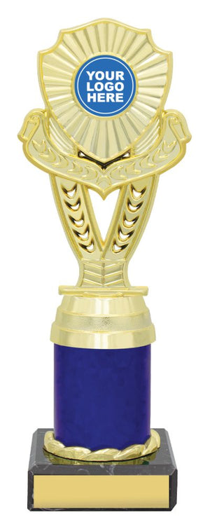 Chevron Standard Blue trophy