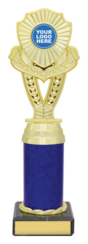 Chevron Standard Blue trophy