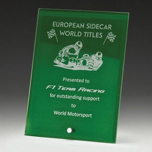 Craft Plaque Green - eagle rise sports
