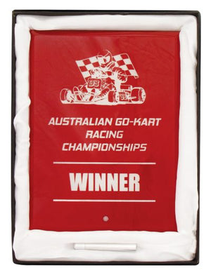 Craft Plaque Red - eagle rise sports
