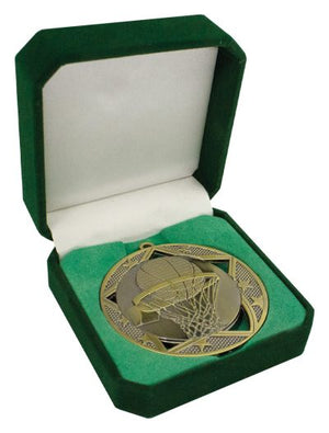 Crown Medal Box – Green 50, 60, 70mm