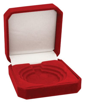 Crown Medal Box – Red 50, 60, 70mm