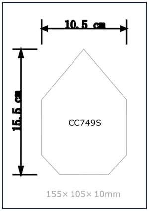 Crystal Award Black Small