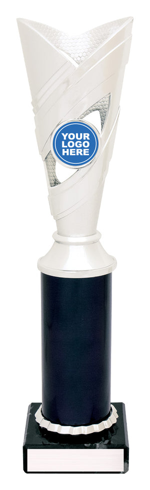 Curve Cup Silver / Black trophy