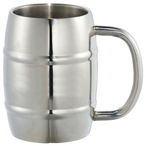 Stainless Steel Barrel Mug