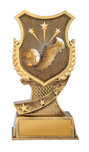 Shield Stand-Football trophy - eagle rise sports