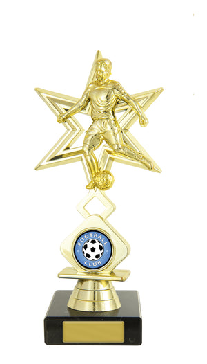 Figure on Column/Base trophy - eagle rise sports
