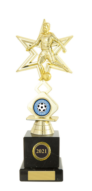 Figure on Column/Base trophy - eagle rise sports