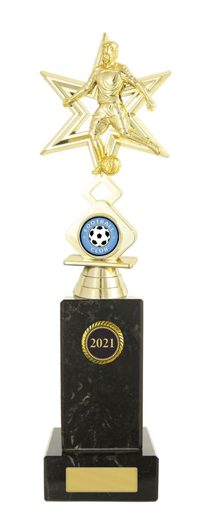 Figure on Column/Base trophy - eagle rise sports