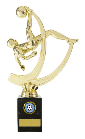Figure on Column male trophy - eagle rise sports