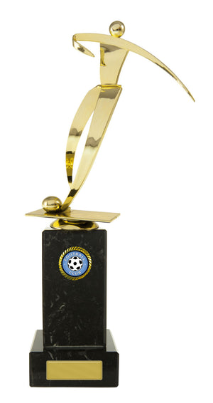 Figure on Column Male trophy - eagle rise sports