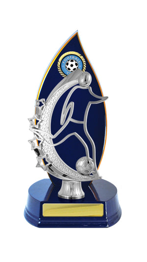 Timber Buildup Football Male trophy - eagle rise sports