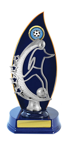 Timber Buildup Football Male trophy - eagle rise sports