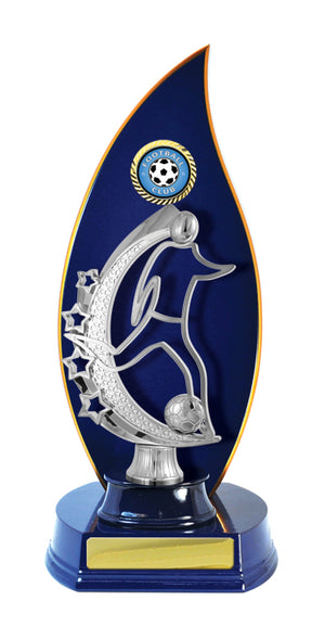 Timber Buildup Football Male trophy - eagle rise sports