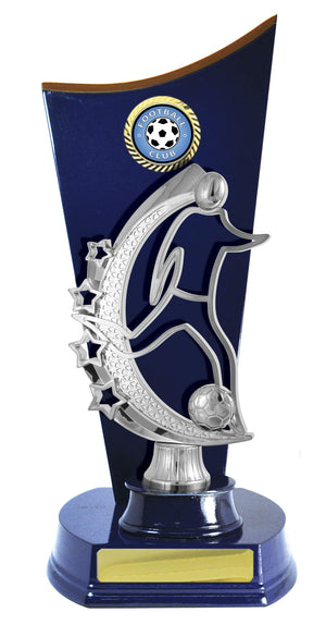 Timber Buildup Football Male trophy - eagle rise sports