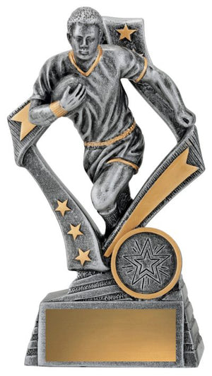 Flag Player Male trophy