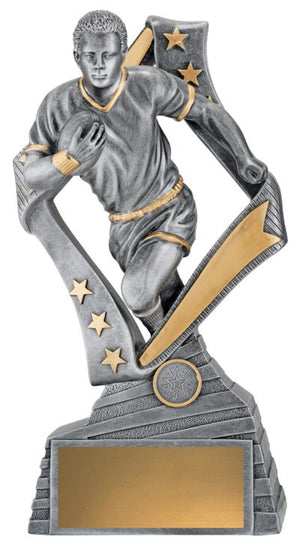Flag Player Male trophy