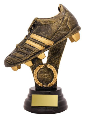 Footy Pedestal Boot trophy
