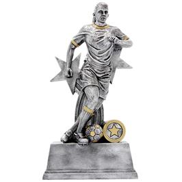 Soccer Female Pewter trophy - eagle rise sports
