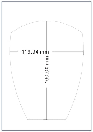 Glass Slim Shield Blue