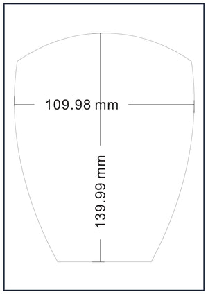 Glass Slim Shield Blue