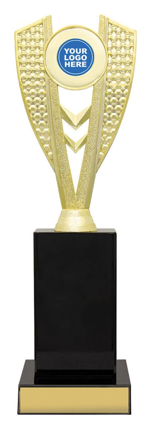 Gloss Black Column trophy