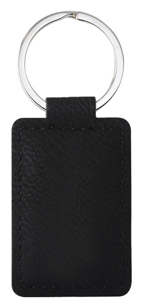 Leatherette Keychain Rectangle