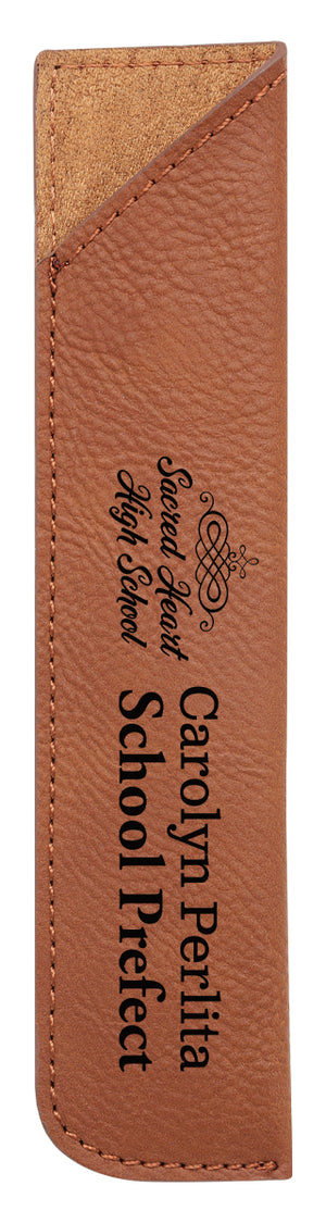 Leatherette Rawhide Pen Sleeve