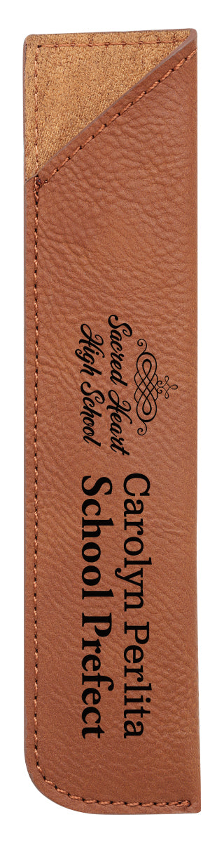 Leatherette Rawhide Pen Sleeve