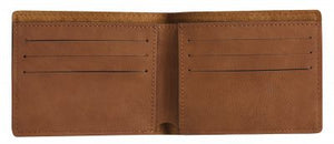 Leatherette Rawhide Wallet - eagle rise sports