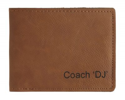 Leatherette Rawhide Wallet