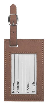 Leatherette Luggage Tag