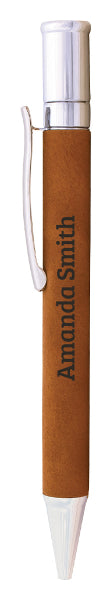 Leatherette Single Pen