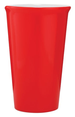 Laserable Red Latte Mug