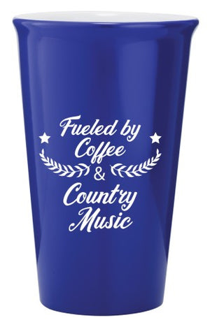Laserable Blue Latte Mug