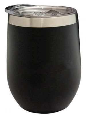 Black Wine Tumbler