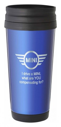 Laserable Blue Travel Mug