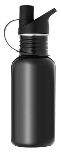 Laserable Black Water Bottle
