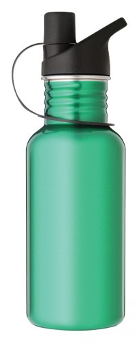 Laserable Green Water Bottle
