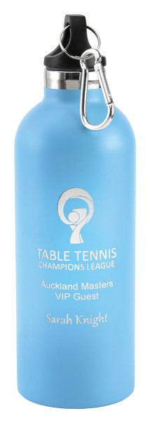 Light Blue Double Wall Bottle