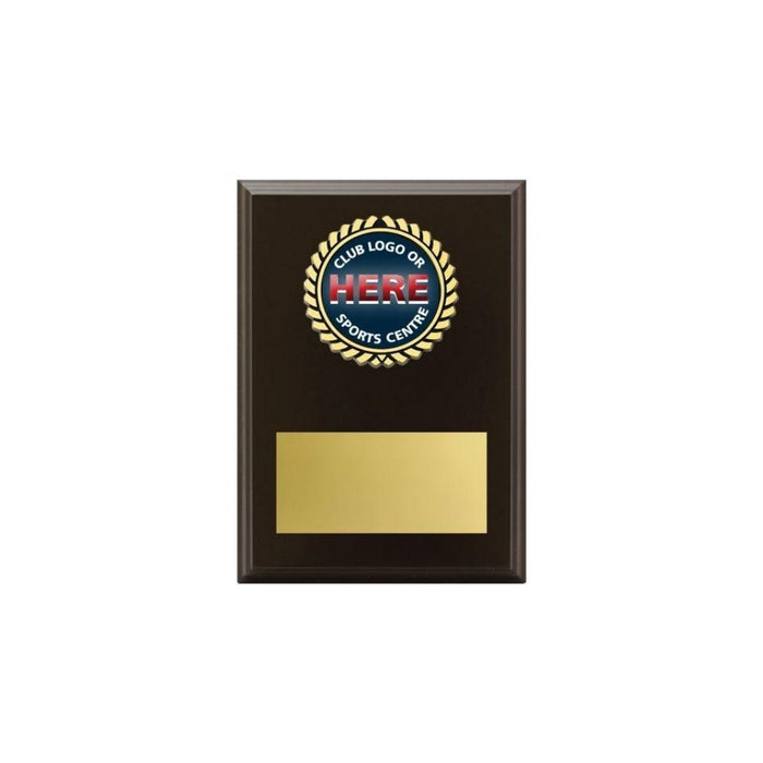 Logo Plaque - Black