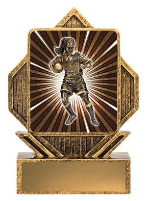 Lynx Arrow 130mm – Rugby Female trophy