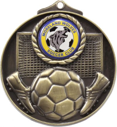 Football Medal 25mm Insert